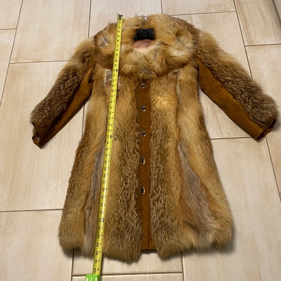 Vintage natural red fox coat - Picture 11 of 14